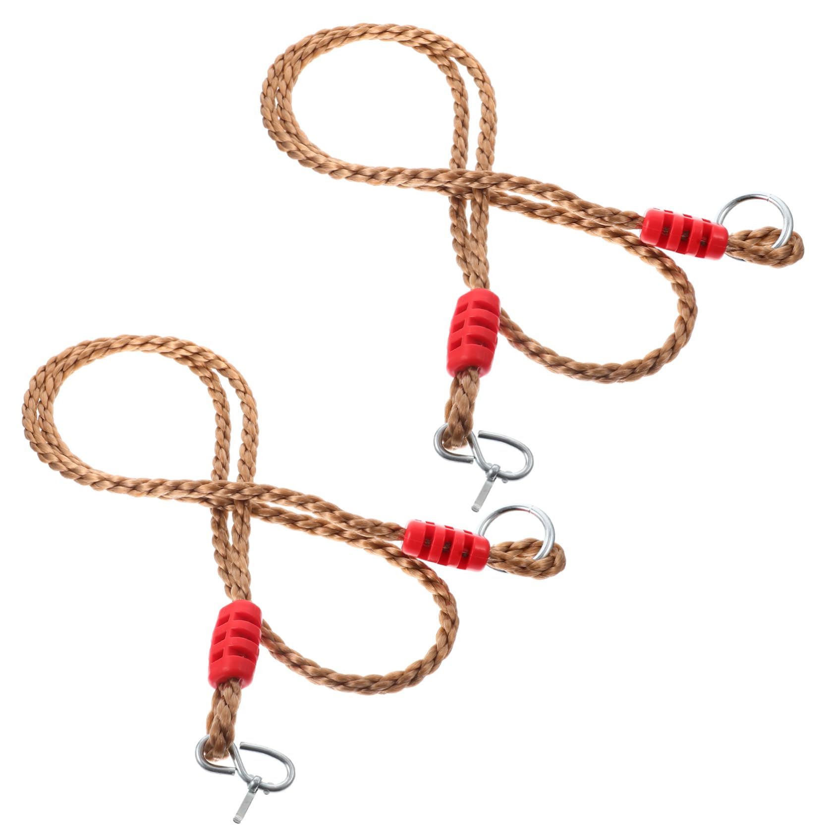 Corde de Balançoire Réglable en PE et Nylon, Kit 2 Pièces pour Chaise Suspendue et Hamac, Sangles Robustes pour Arbre Faciles à Utiliser