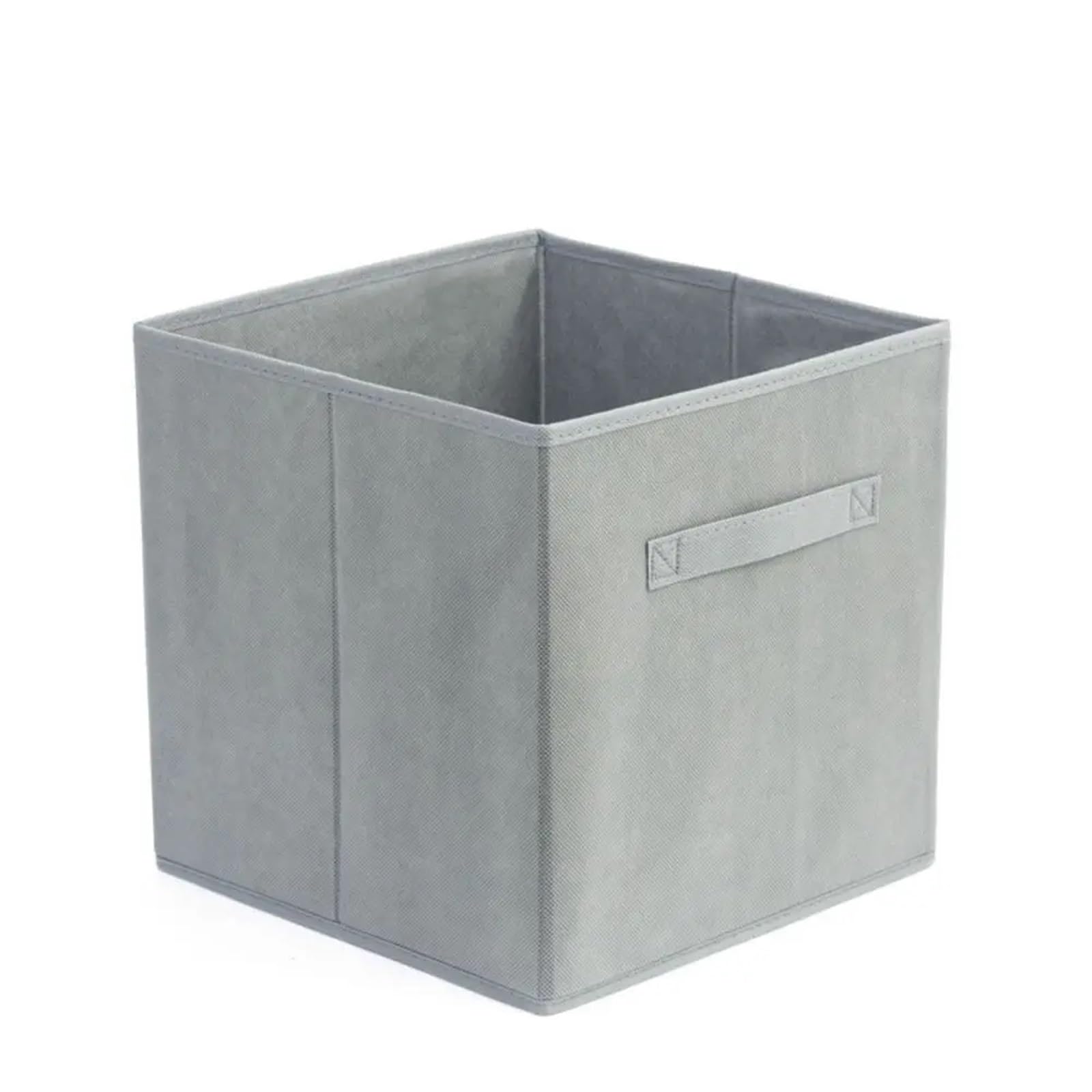 CGUOHU 6pcs Collapsible Cube Storage Bin Non Woven Fabric Box Home Organizer Drawer Toy Cabinet Organization For Wardrobe Storage(Grey1)