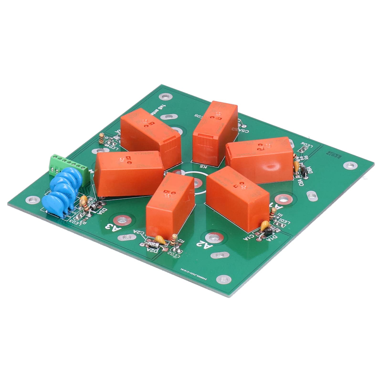 Módulo de conmutador de antena 6: 1, componente de producto terminado remoto coaxial 1.8MHz-60MHz SO-239
