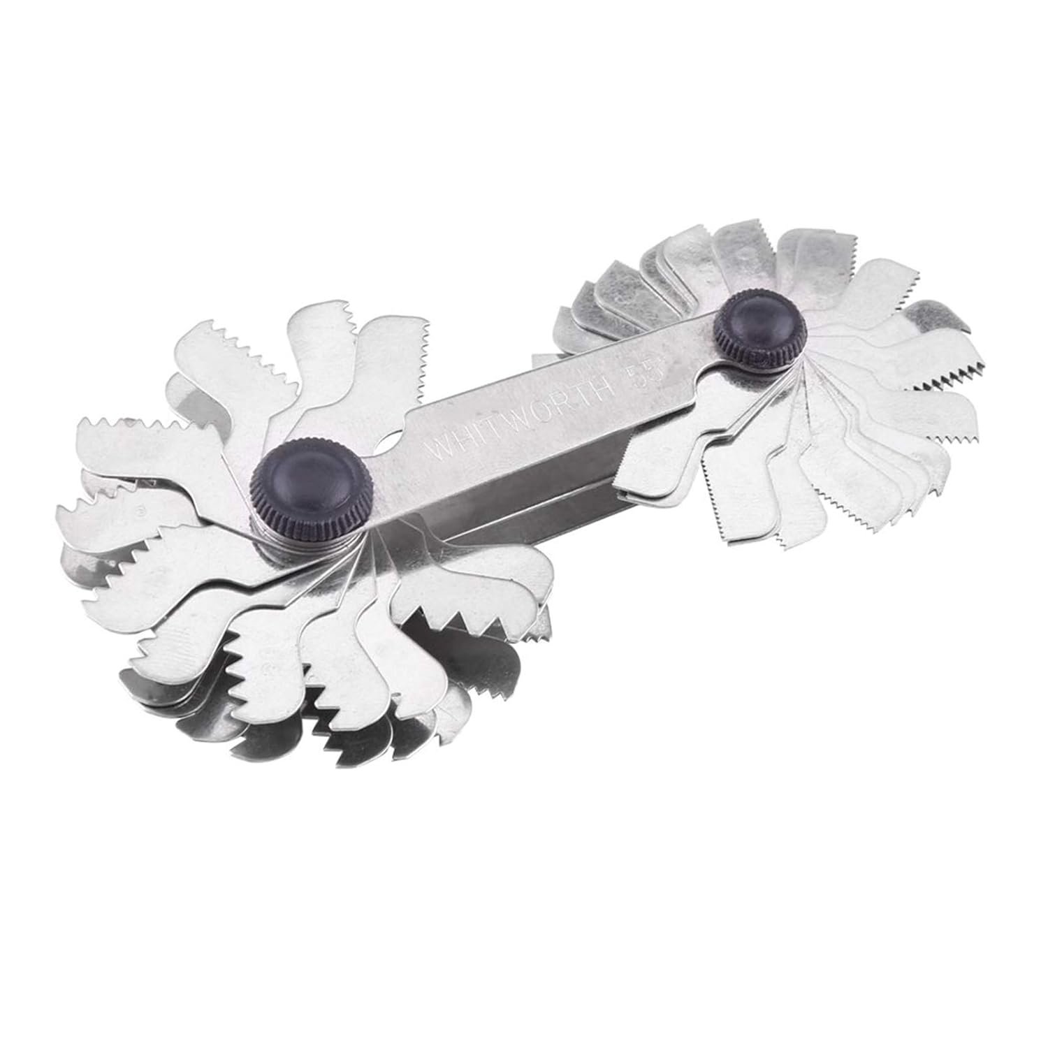 Jauges De Filetage Métriques Et Whitworth - Lot De 52 Lames En Acier Inoxydable Pour Mesurer Pas De Vis