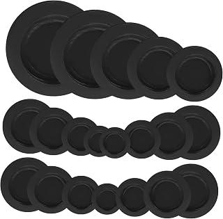 20pcs Round Rubber Stoppers for Drain Bank Jar Piggy Bank Plug Replacement