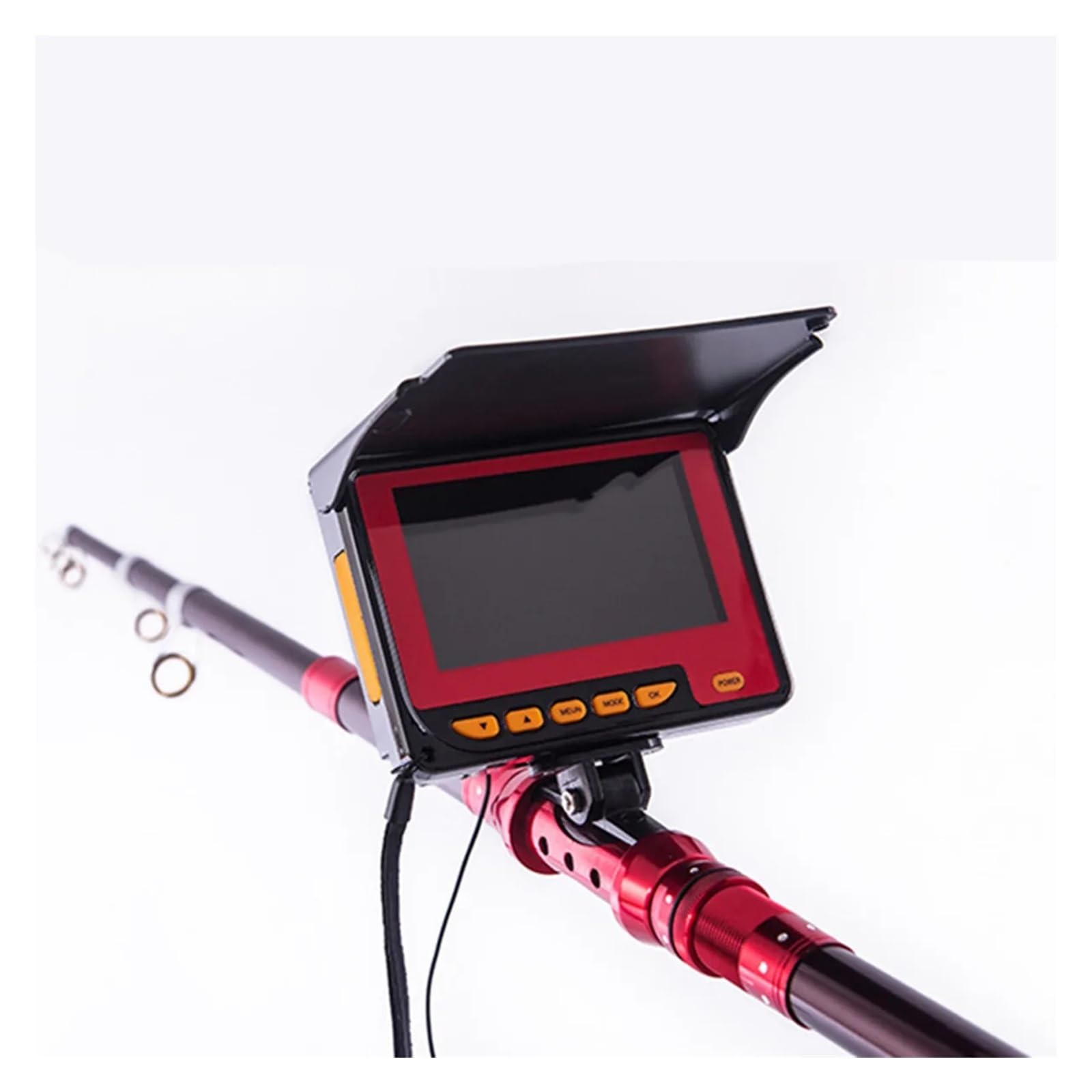 Schermo da 4,3 pollici 30M Telecamera pesca subacquea HD Periscopio Fish Finder portatile,Alta definizione