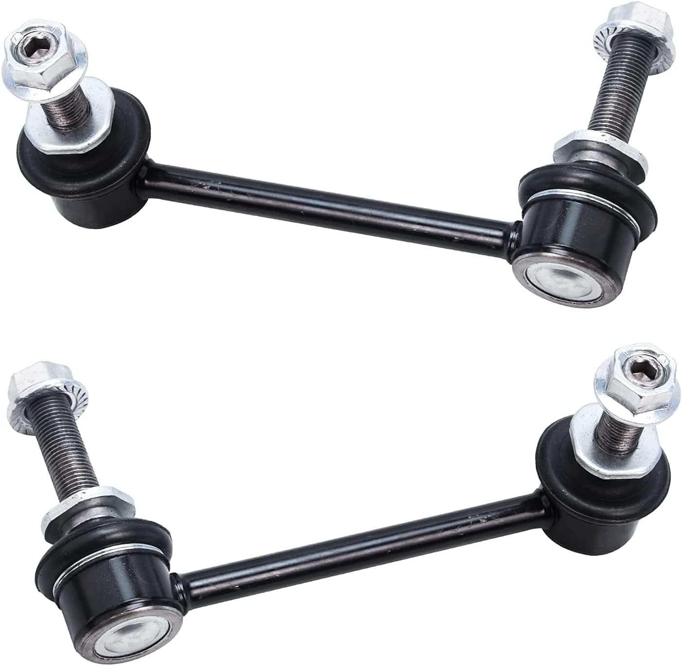 Detroit Axle - Front 14pc Suspension Kit for 03-09 Toyota 4Runner Lexus GX470, 07-09 FJ Cruiser, 4 Front and Rear Sway Bars 4 Upper Lower Ball Joints 4 Outer and Inner Tie Rods 2 Boots Replacement