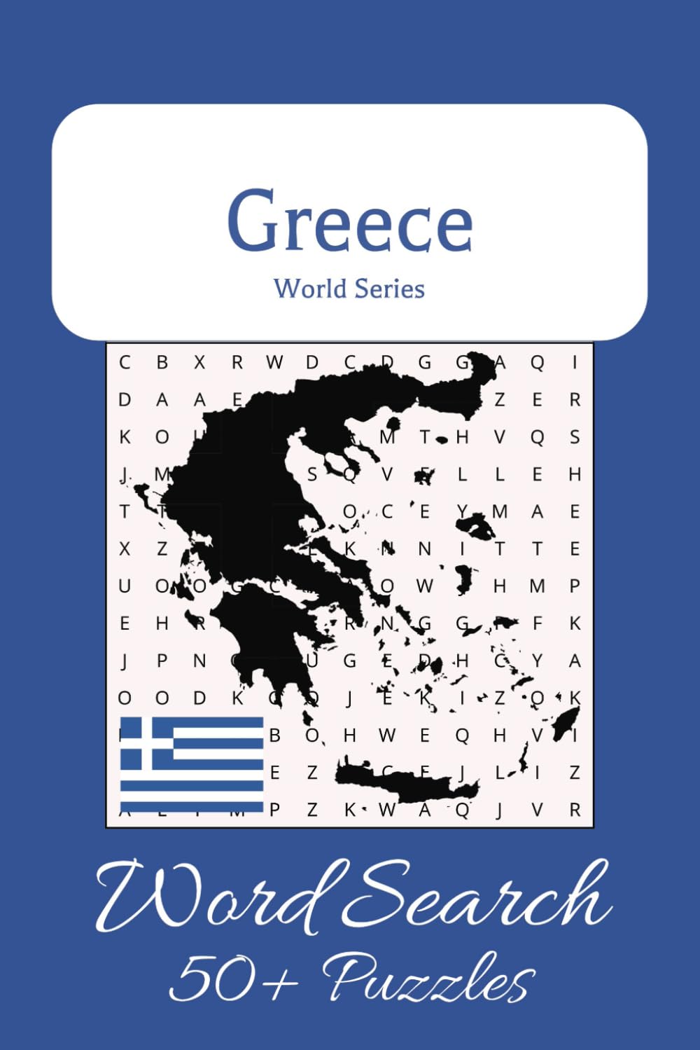 Greece Word Search Puzzle Book: Word Searches with Easy to Read Print about Greece | 6x9 Inches, 110 Pages