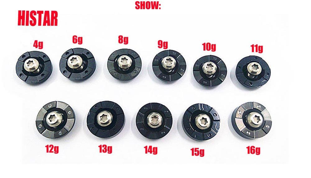 HISTARGolf Weights with Screw for Ping G30 Driver Head Clubs LS SF TEC 5# 3# FW Hybrid 4g 6g 8g 9g 10g 11g 12g 13g 14g 15g 16g