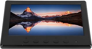 Yctze Monitor LED TFT de 7 Polegadas Com VGA HD Multimedia AV B Overhead VideoHD Color Sn Display for C Uter LED Color Video Monitor Monitor LED TFT de 7 Polegadas (plugue da ue)