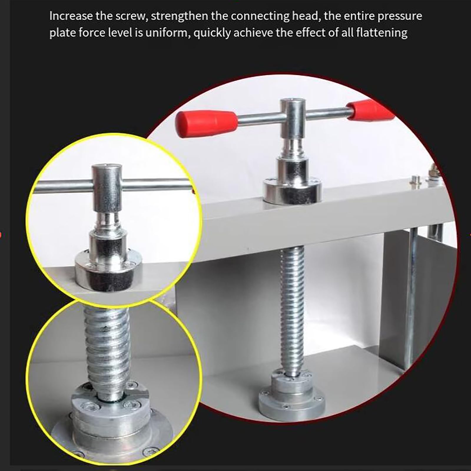 Raccoglitore per fogli formato A4, con carico di pressione di 1500 kg, base spessa 8 mm, design durevole per rilegare banconote, file, monete, francobolli, album, carte