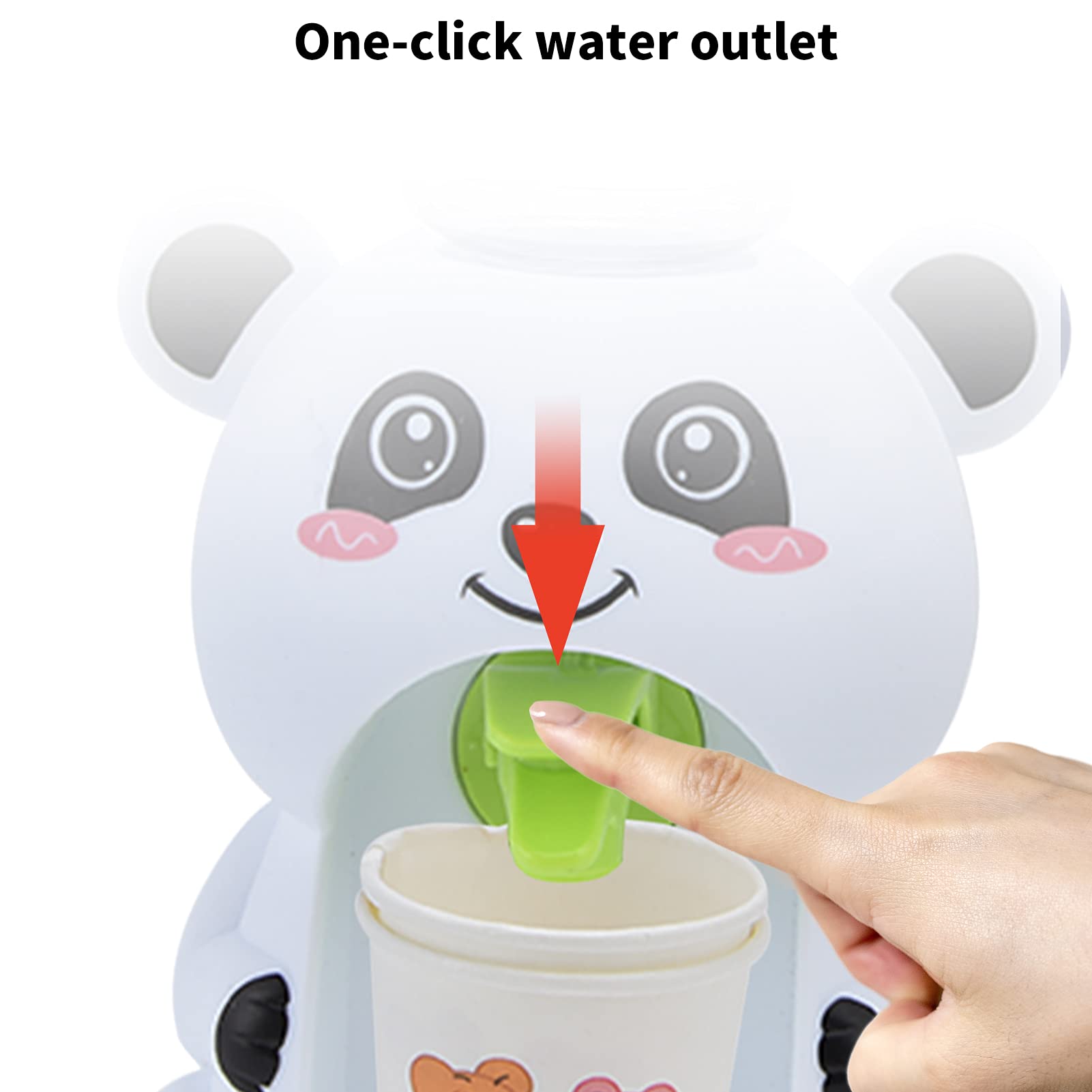 Fdit Jouet fontaine à eau Mini Distributeur d'Eau de Simulation Jouet Distributeur de Boisson