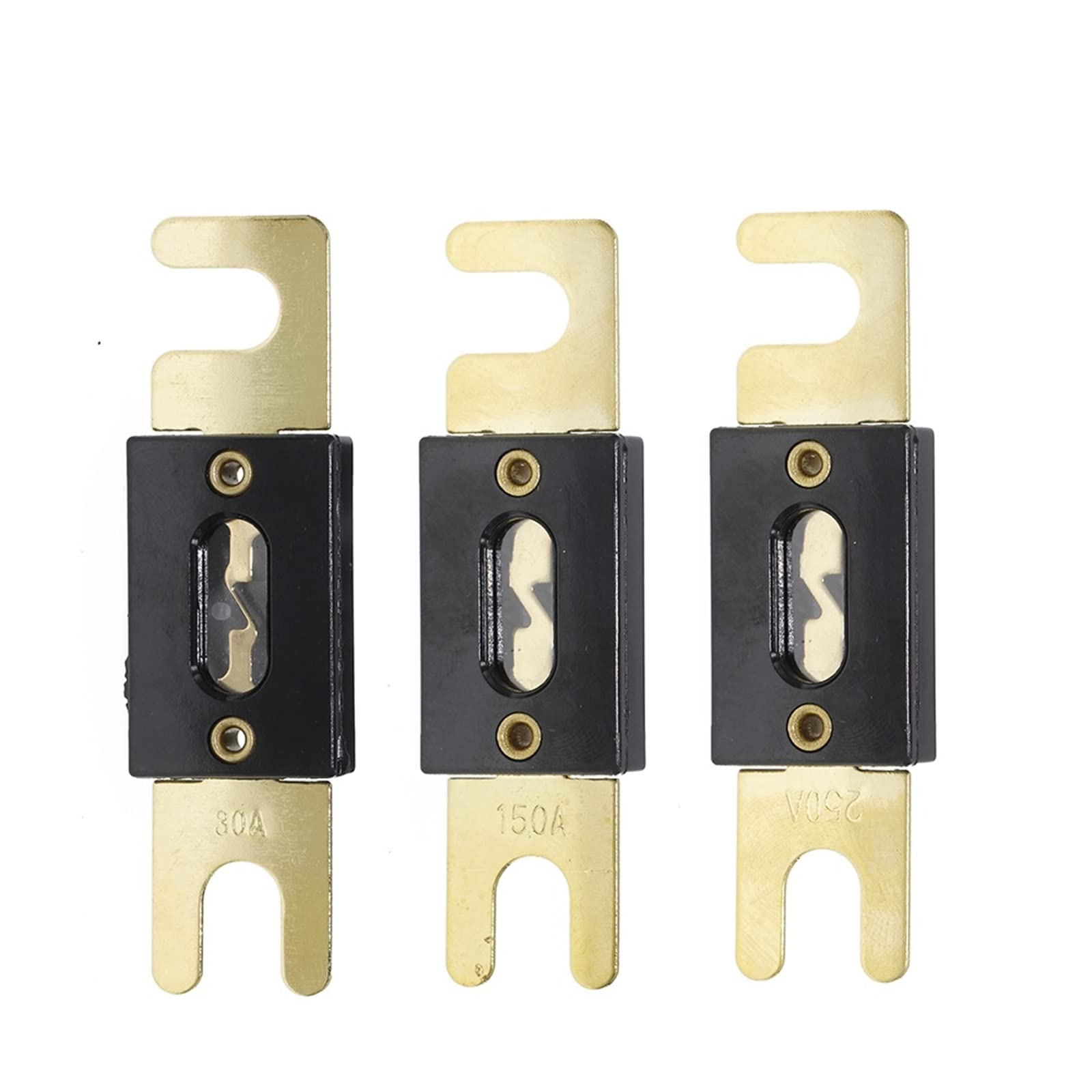 XRKJKQIDG ANL/AML Bolt-on Fuse/Fusible Link Fuse/Auto Fuse/Blade Fuse 32V 30A 35A 40A 50A 60A 70A 80A 100A 125A 150A 175A- 250A 400A(25v)