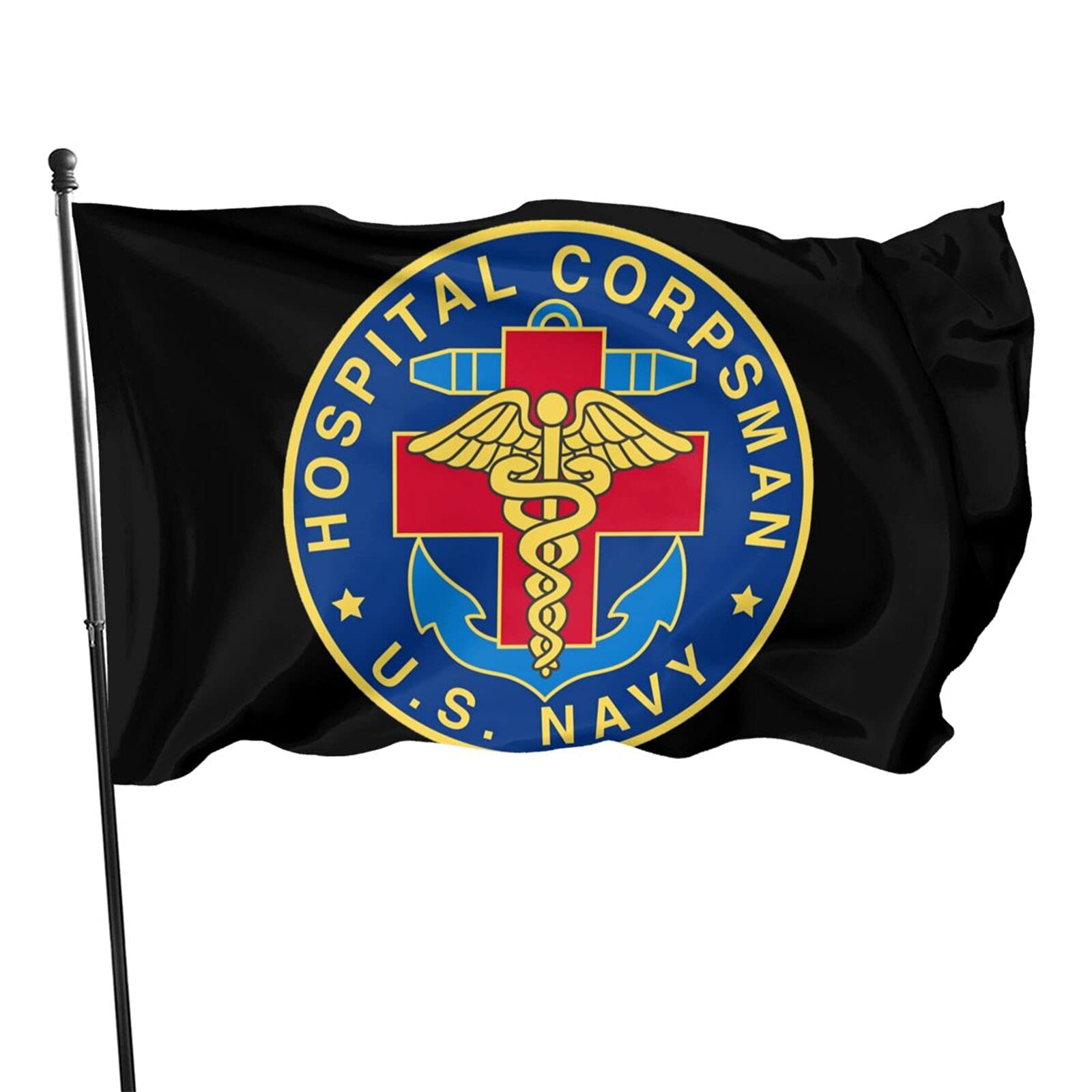 Us Navy Hospital Corpsman Flag 3x5 Ft