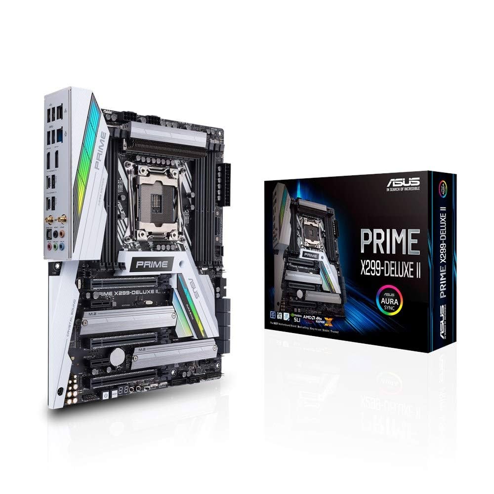 Amazon | Intel LGA2066 CPU用のASUS PRIME X299-DELUXE II ATX