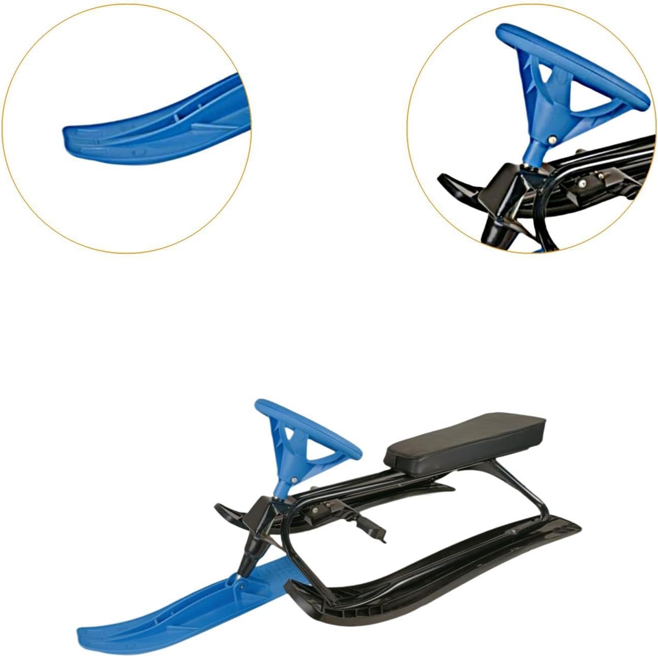 美品☆ARGAMAKハンドル付ソリ スノースライダー