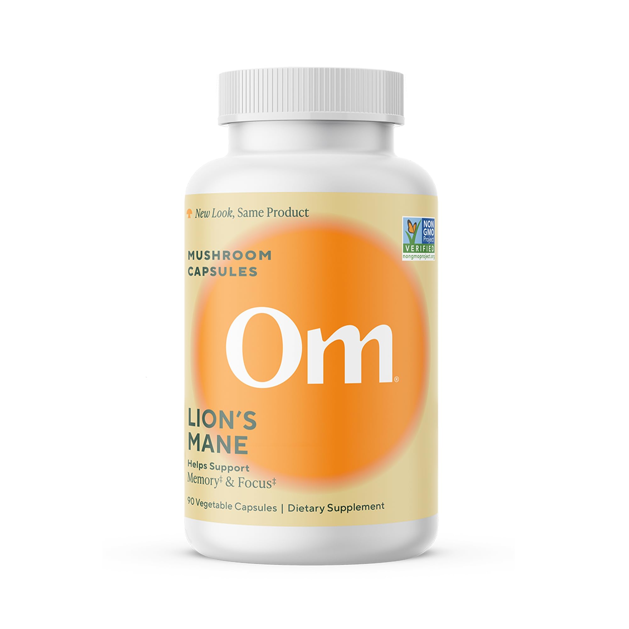 OM MUSHROOMLION'S MANE MUSHROOM SUPERFOOD 90VCAPS