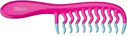 Ricca Pente Cachos & Ondas Pink
