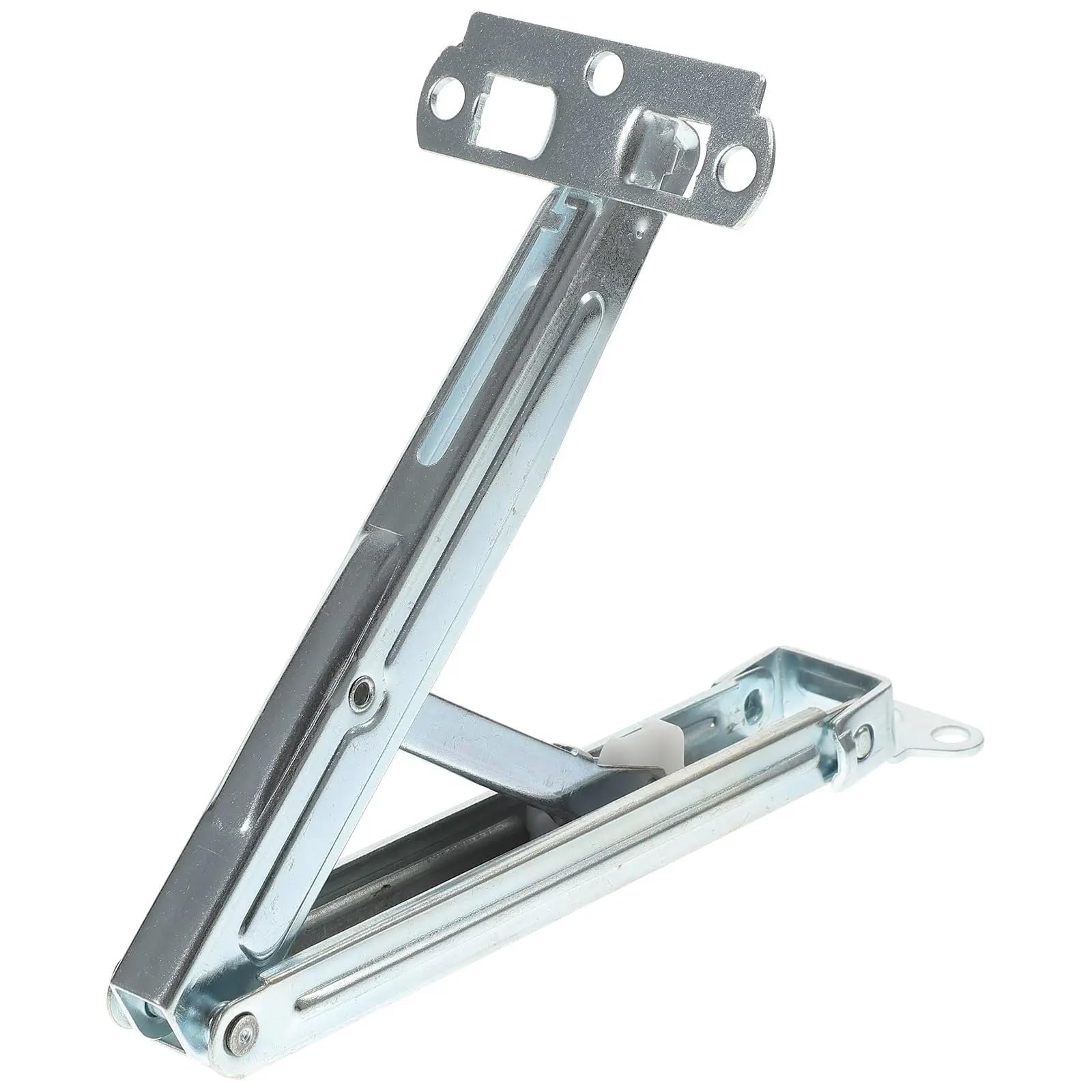Padgcnor Silver Folding Hinge Desk Support Bracket Folding Bed Hinges Sofa Lifter Sectional Couch Connectors Massage Table Furniture Hardware Home Improvement