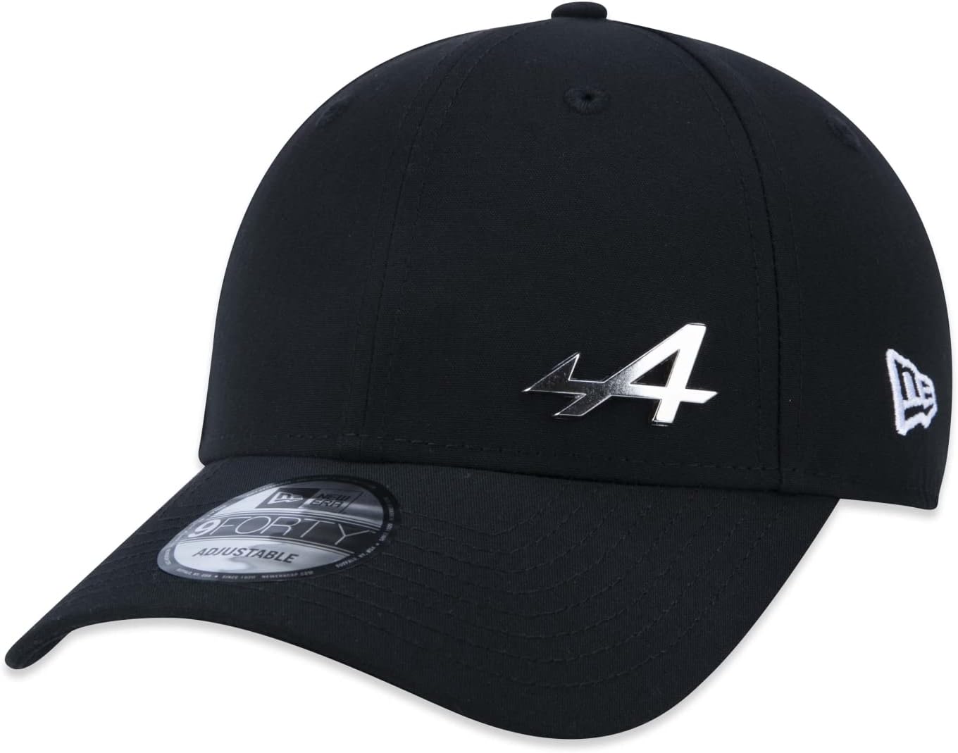 New Era Alpine F1 Team - Collection Officielle 2025 - Casquette De Baseball Pierre Gasly Drivers Silverstone édition Spéciale, Blanche, Réglable, Bleu Marine, Blanc, Rouge, Turquoise, Taille Unique