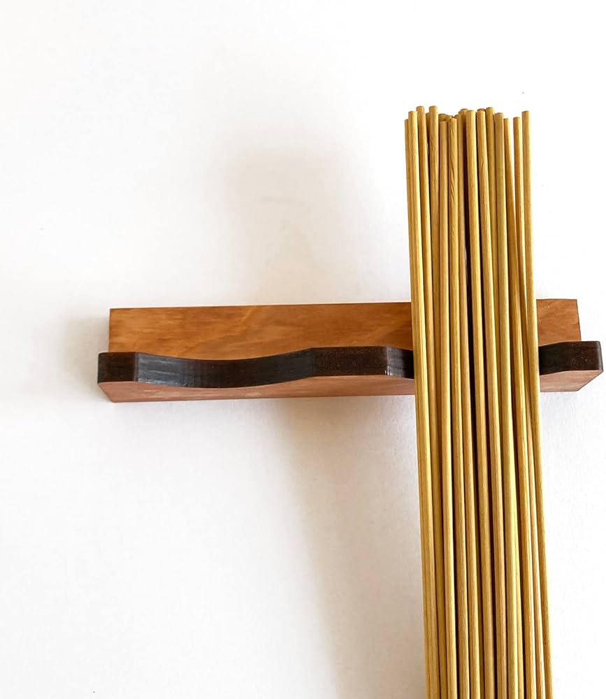 Amazon | 筮竹置き ケロク器 柿渋染 二山 （占い道具） | 民芸品