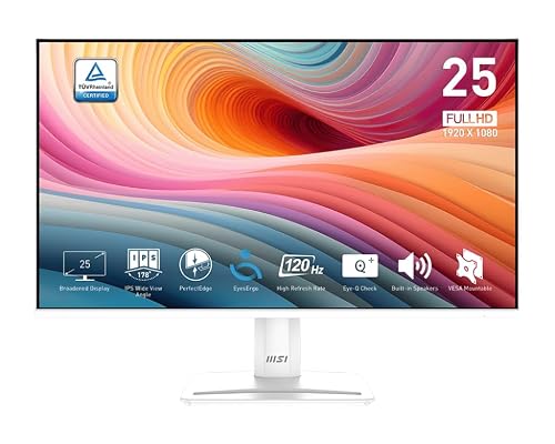 MSI PRO MP251W E2 24.5-inch 120Hz IPS Monitor
