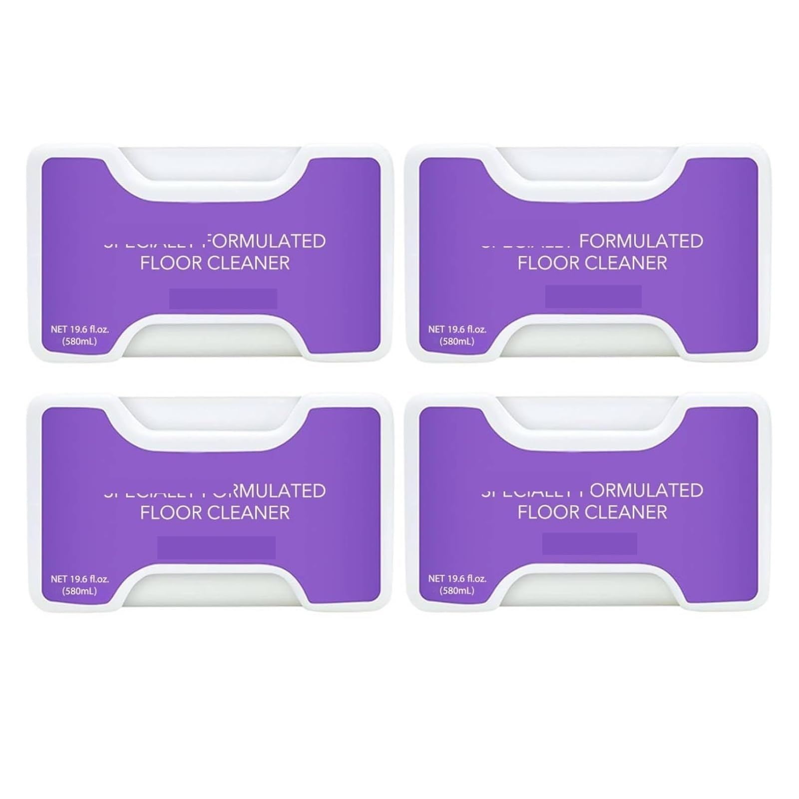 Recambio Limpiador De Pisos 580mL,Compatible Con Narwal Freo Z Ultra | Floor Cleaner Refill 580mL,Compatible with Narwal Freo Z Ultra(Set 4)