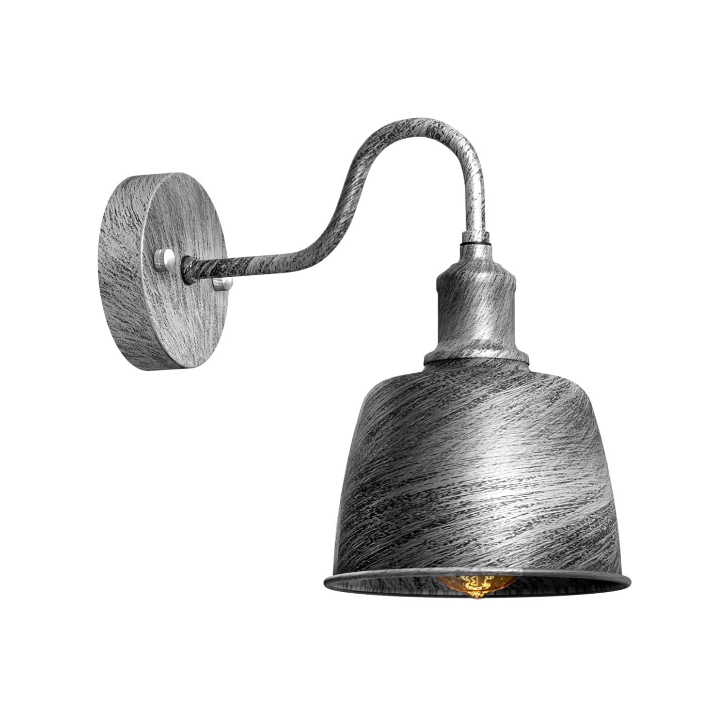 DC VOLTAGE Lantern Outdoor Wall Lights,Traditional Vintage Retro Outside Lights,Outdoor Lantern Wall Lamp Porch Light for Garden Garage Patio Corridor Doorway,E27 Socket,Bulb Include