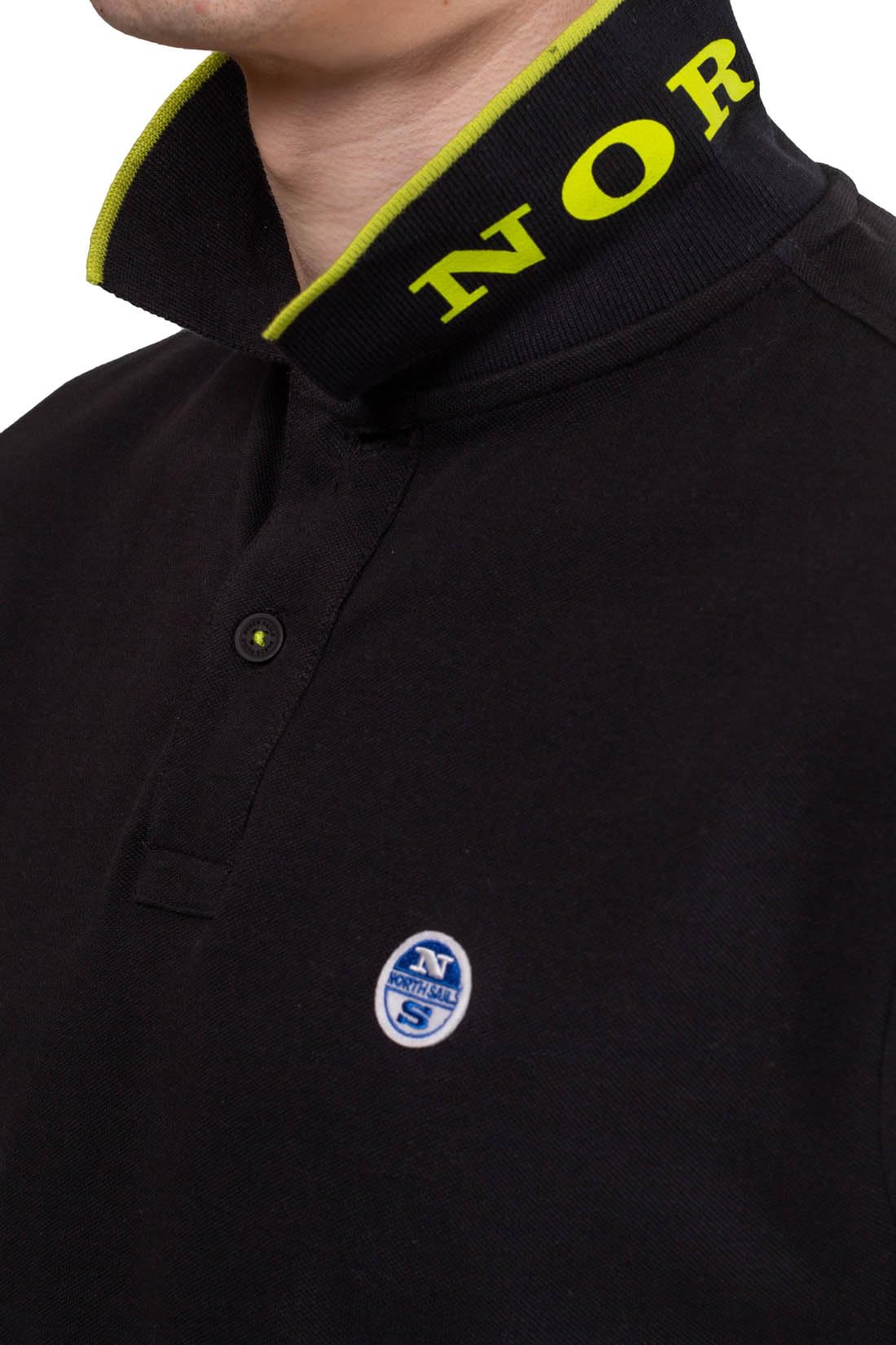 NORTH SAILS - Polo Uomo Regular con Collo parlato