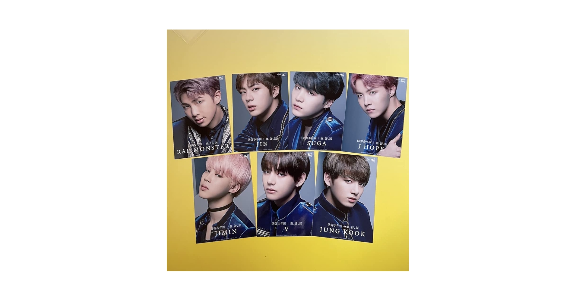 Amazon.co.jp: BTS 防弾少年団 血、汗、涙 生写真 7枚セット