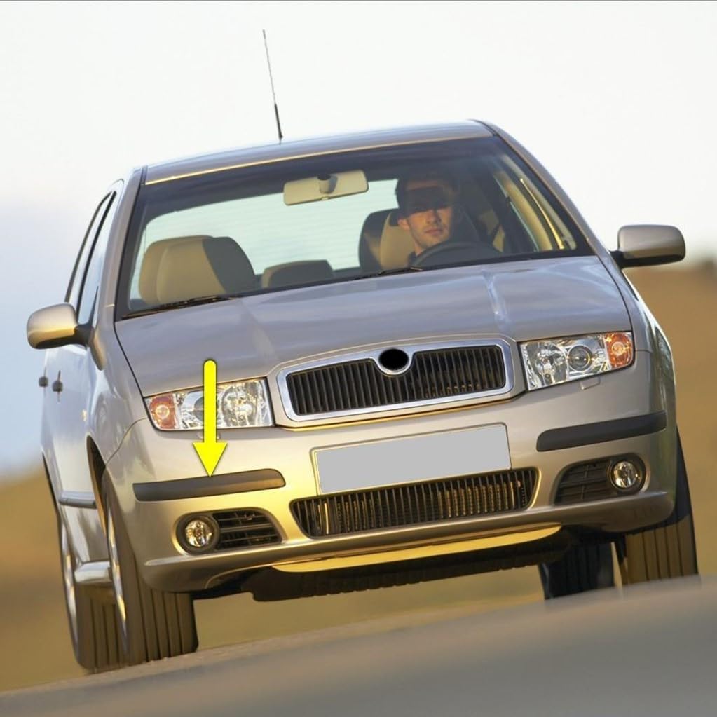 Ön Tampon Sağ Köşe Bandı Çıtası 6Y0807718B Skoda Fabia 1 ile uyumlu 2005-2008