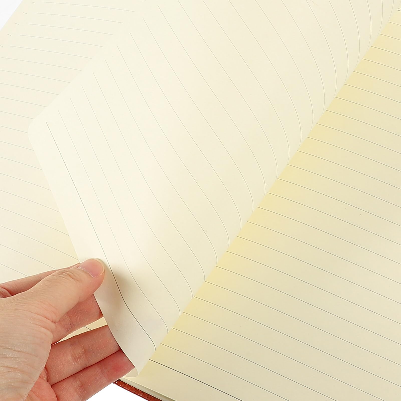 A4 Notizblock Braun 96 Blatt Papier für Büro und Journaling