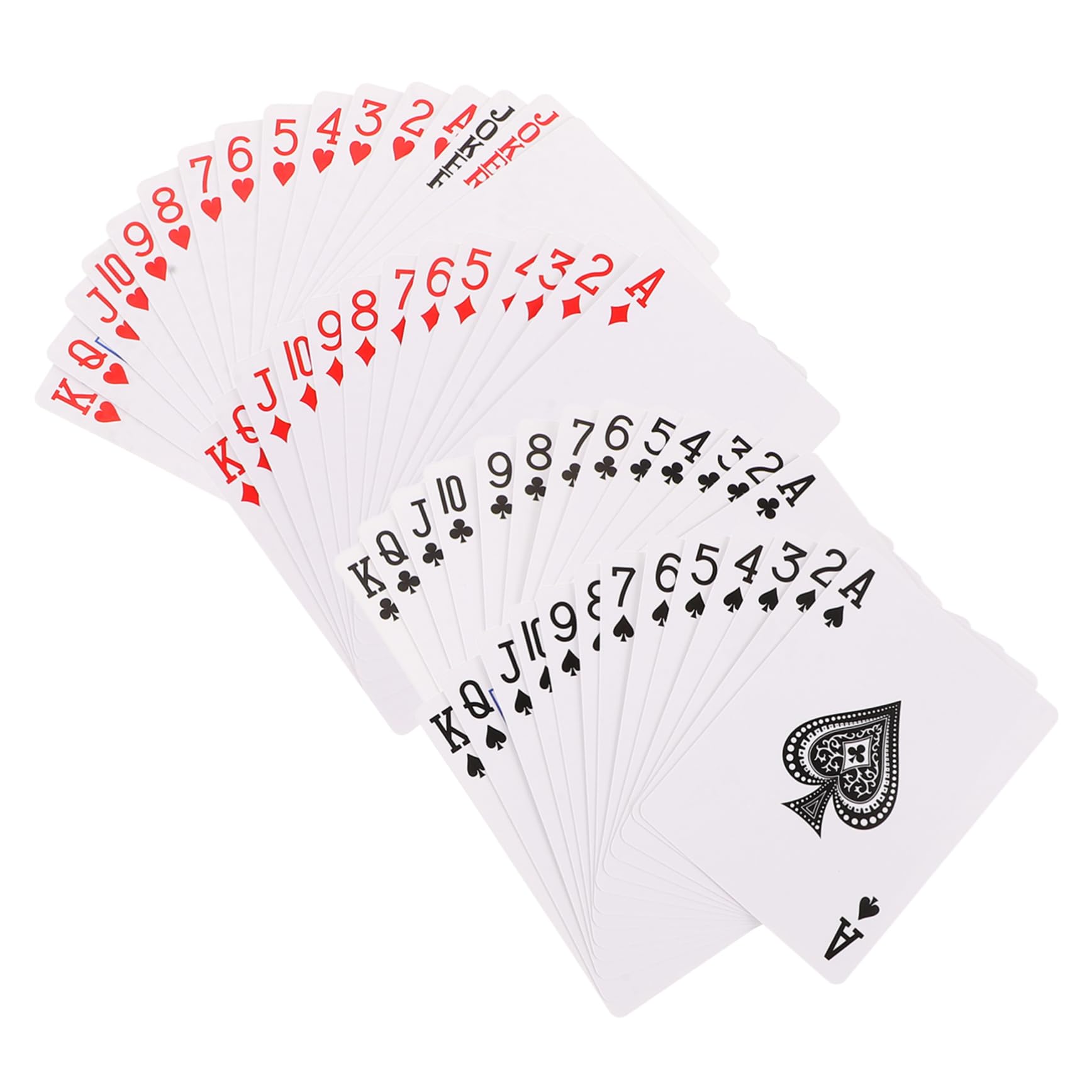 Alasum 3juegos Cartas De Póker para Sublimación Tarjetas para Entretenimiento Fiestas Material Seguro y Portátil