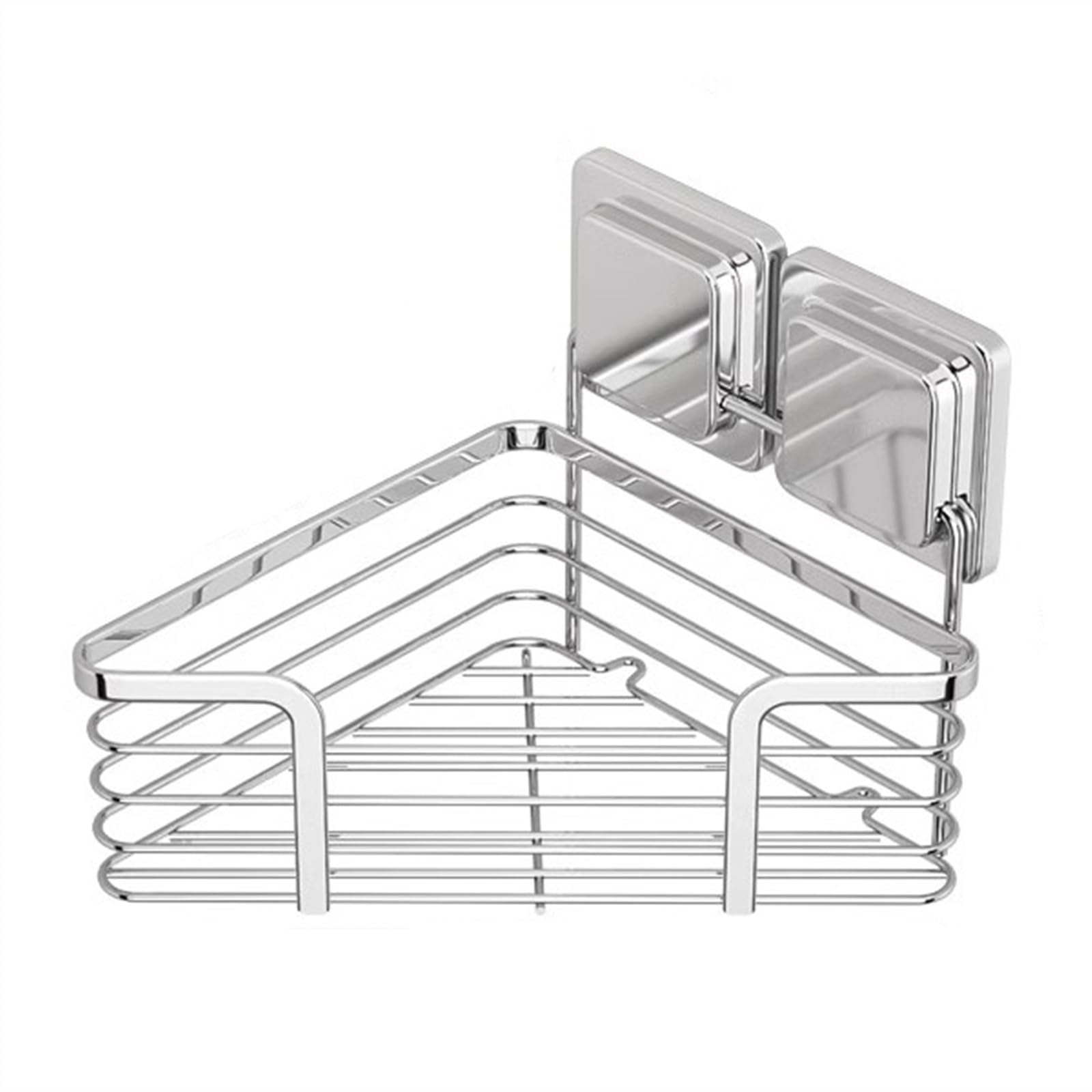 TXGJWRA Shower Caddy Corner Shower Caddy Bathroom Shelf Wall Mounted No-Drill Stainless Steel Corner Shower Shelf Organizer for
