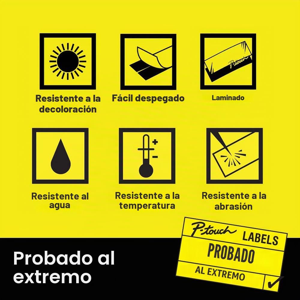 Brother HSe231 - Cinta tubo termorretráctil (ancho: 11,7 mm, longitud: 1,5 m, cable recomendado: Ø 3,6 mm a 7 mm)