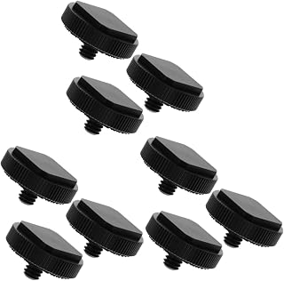 Generic 9 Pcs Photography Accessories Set Digitl Cameras Adapter for DSLR Camera Adapter for Flash Holder Tripod Adapter Tripod Screw Adapter Digirig Flash Suit Metal Lip Gloss