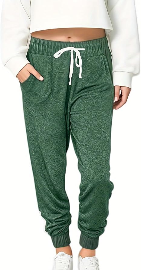 Women Baggy Sweatpants with Pockets Lounge Womens Pajama Pants Female Trouser