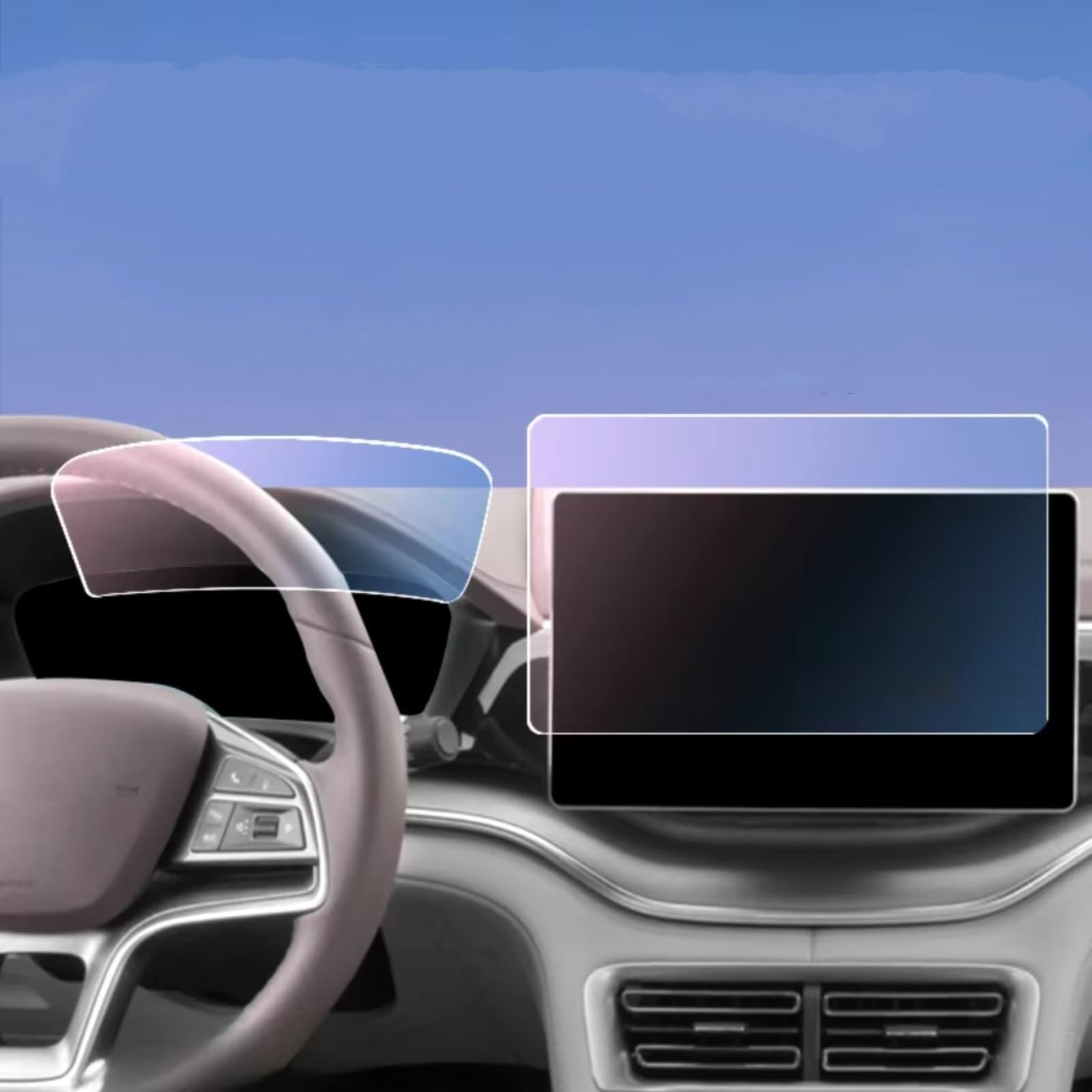Écran Navigation LCD BYD Anti-Reflet Solution au Problème de Visibilité GPS Mat
