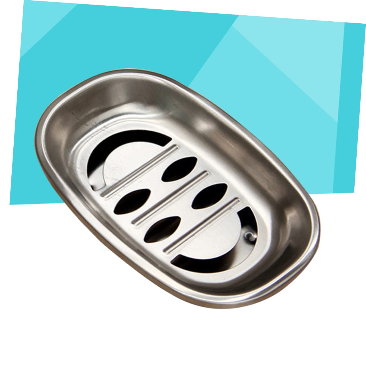 Cabilock 3 Jaboneras Elegantes de Doble Capa de Acero Inoxidable para Baño Y Cocina.