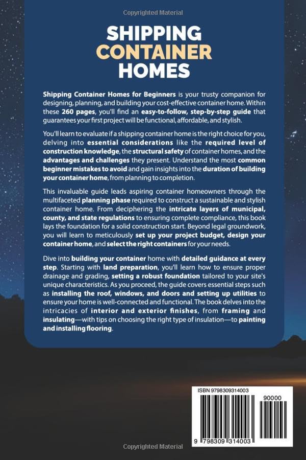 Shipping Container Homes for Beginners: A Comprehensive Beginner's Guide to Designing, Planning, and Building Your Cost-Effective, Modern Container Home | BONUS: Beginner-Friendly Floor Plans - Image 2