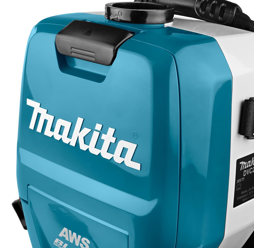 Makita Aspirateur 36 v = > 2 x 18 v li-ion 110 mbar makita - sans batterie, ni chargeur - dvc265zxu
