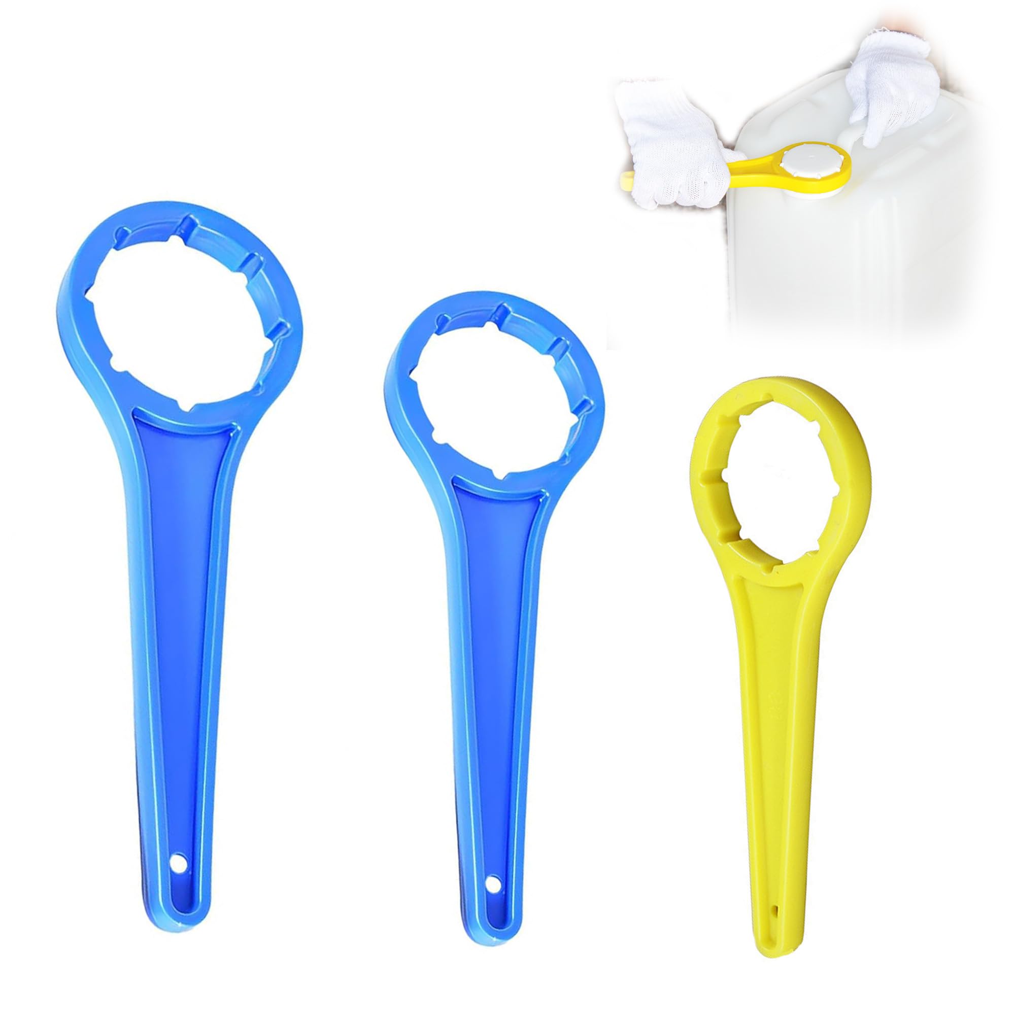 Llave de Bidón Hezhou DIN 41/51/61 Doble Cara 5/10/20/25/30 L Simple y Práctica