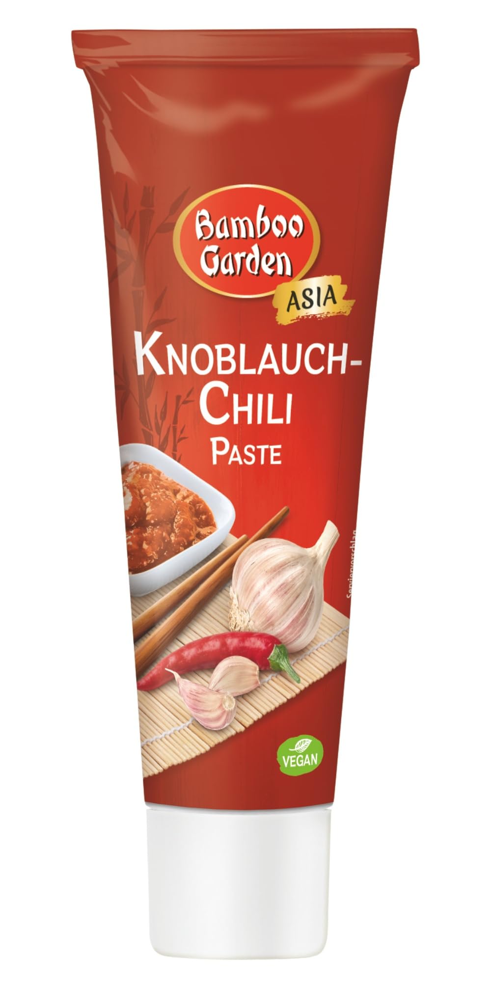 Bamboo Garden - Knoblauch-Chili Paste | Vegan | 45 g in der Tube