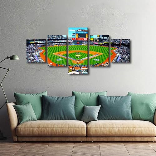 Miniatura 379 de Decoración de pared, lienzo para estadio deportivo de Estados Unidos, arte de pared moderno Fenway Park en Boston, arte de pared para oficina, sala