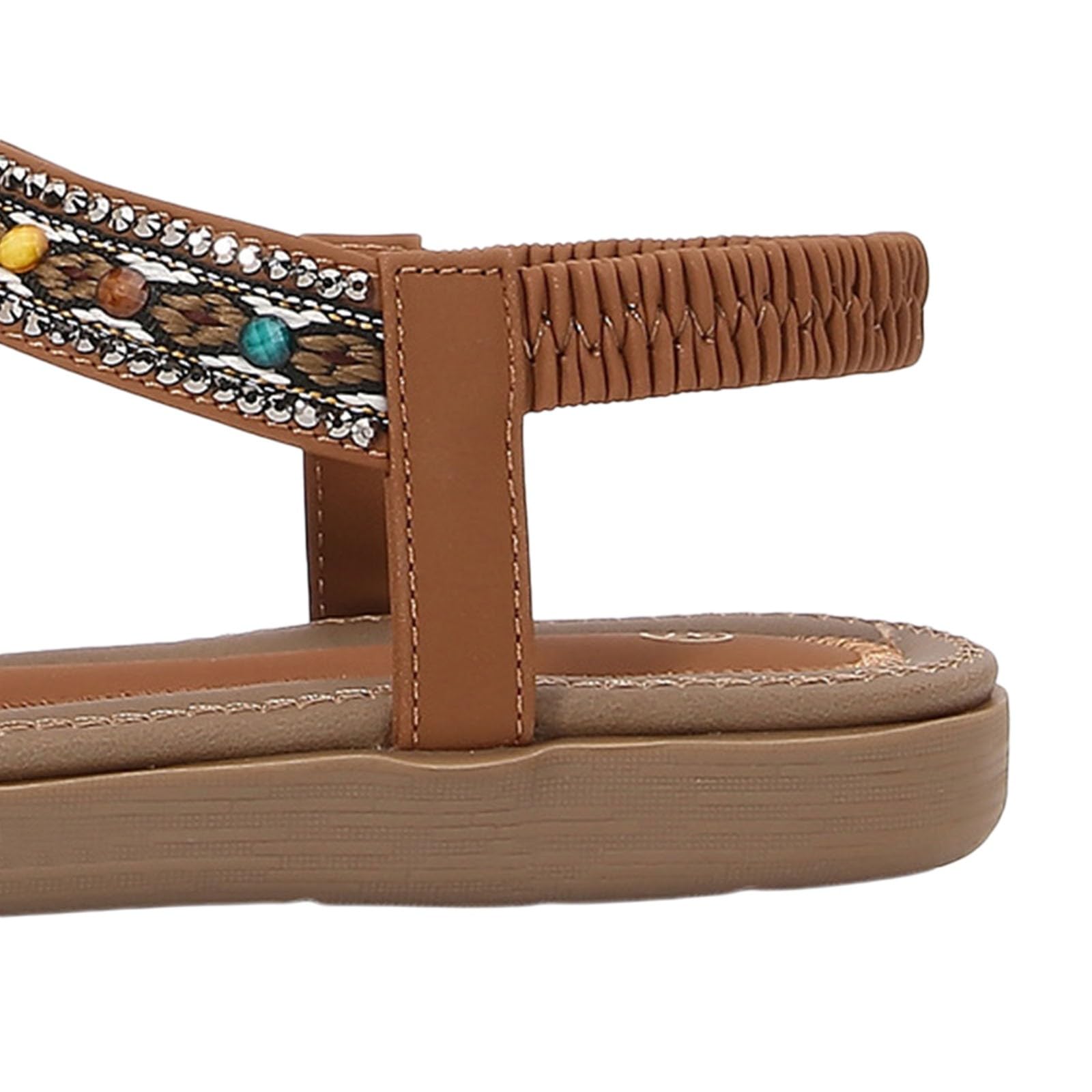 Générique Sandales Femme Ete Confortable Claquettes Tong Mules Chaussure Ete Elegante Leggere Suola Gomma Estate Spiaggia Moda Mare Aperte Traspiranti Cinturino Morbide Antiscivolo