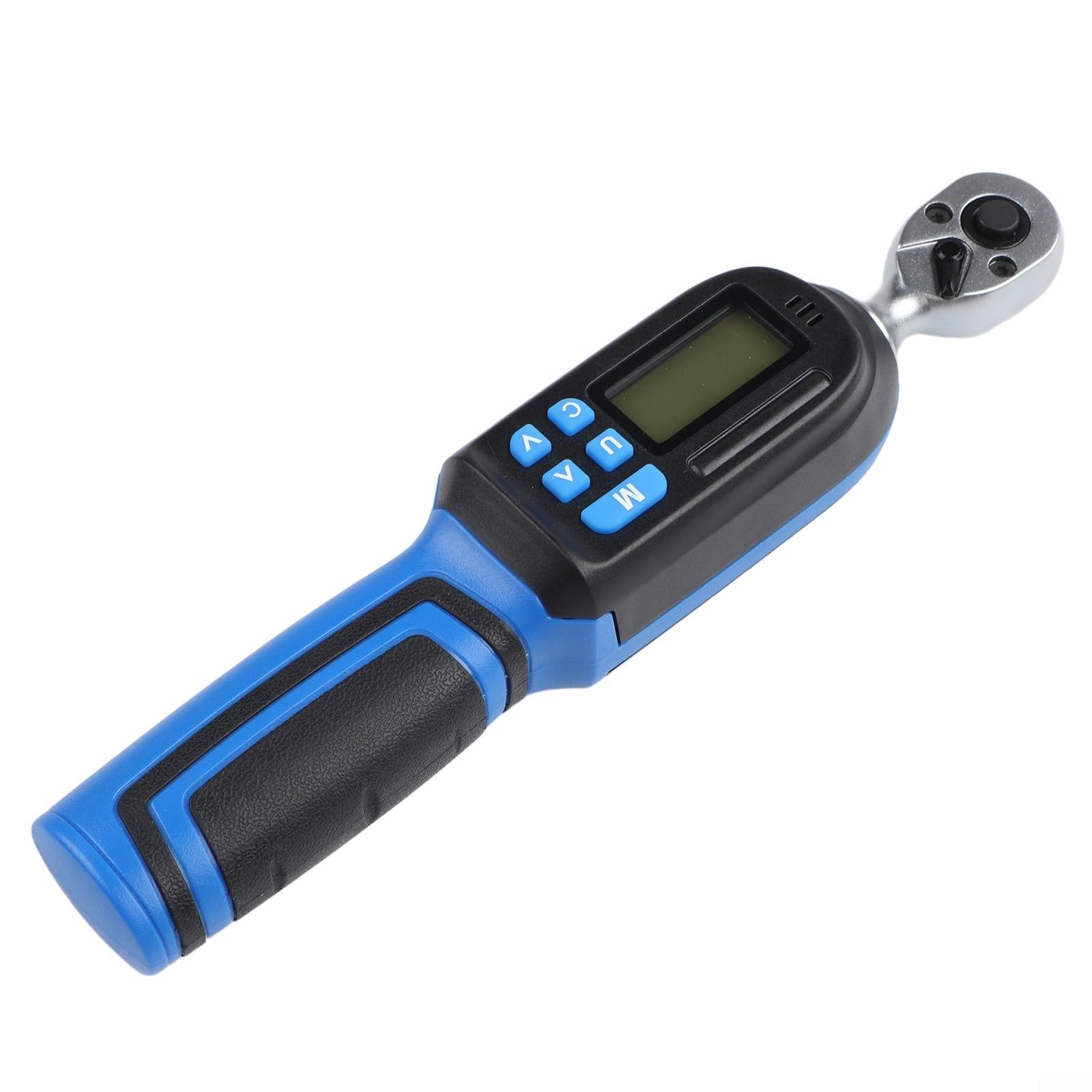 Llave dinamométrica digital ajustable de 1/4 pulgadas, herramienta electrónica de alta precisión con LED, 4 unidades, modo de seguimiento de pico conmutable para reparación de motores de coche