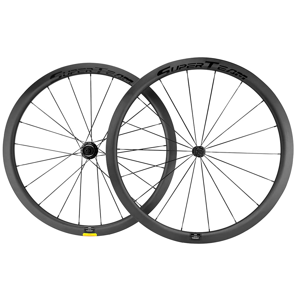 Amazon | SUPERTEAM 38mm/50mm カーボンホイールセット 25mm U字型