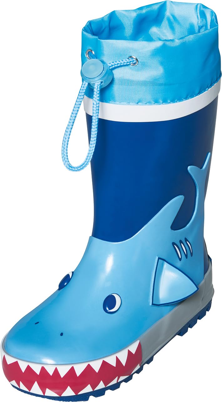 Playshoes Hai, Rain Boot, blau,