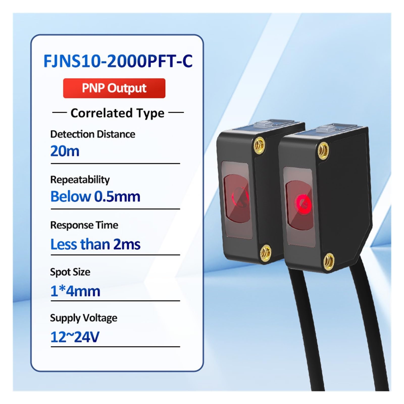 EVPZPLKMGT Diffuse Reflective Photoelectric Sensor, DQ12AB6FF50 32105 Original