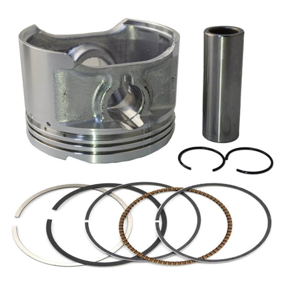pistone e fasce elastiche motore moto compatibile con 1250 NX250 XL250 KW3 STD Plus 50 cilindro alesaggio