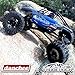DANCHEE RidgeRock - 4WD Electric Rock Crawler - 1/10 Scale - RTR, Blue