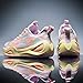Bacury Basketball Shoes for Women and Men, Comfortable Lightweight Sports Outdoor Fashion Sneakers Pink Size 7.5