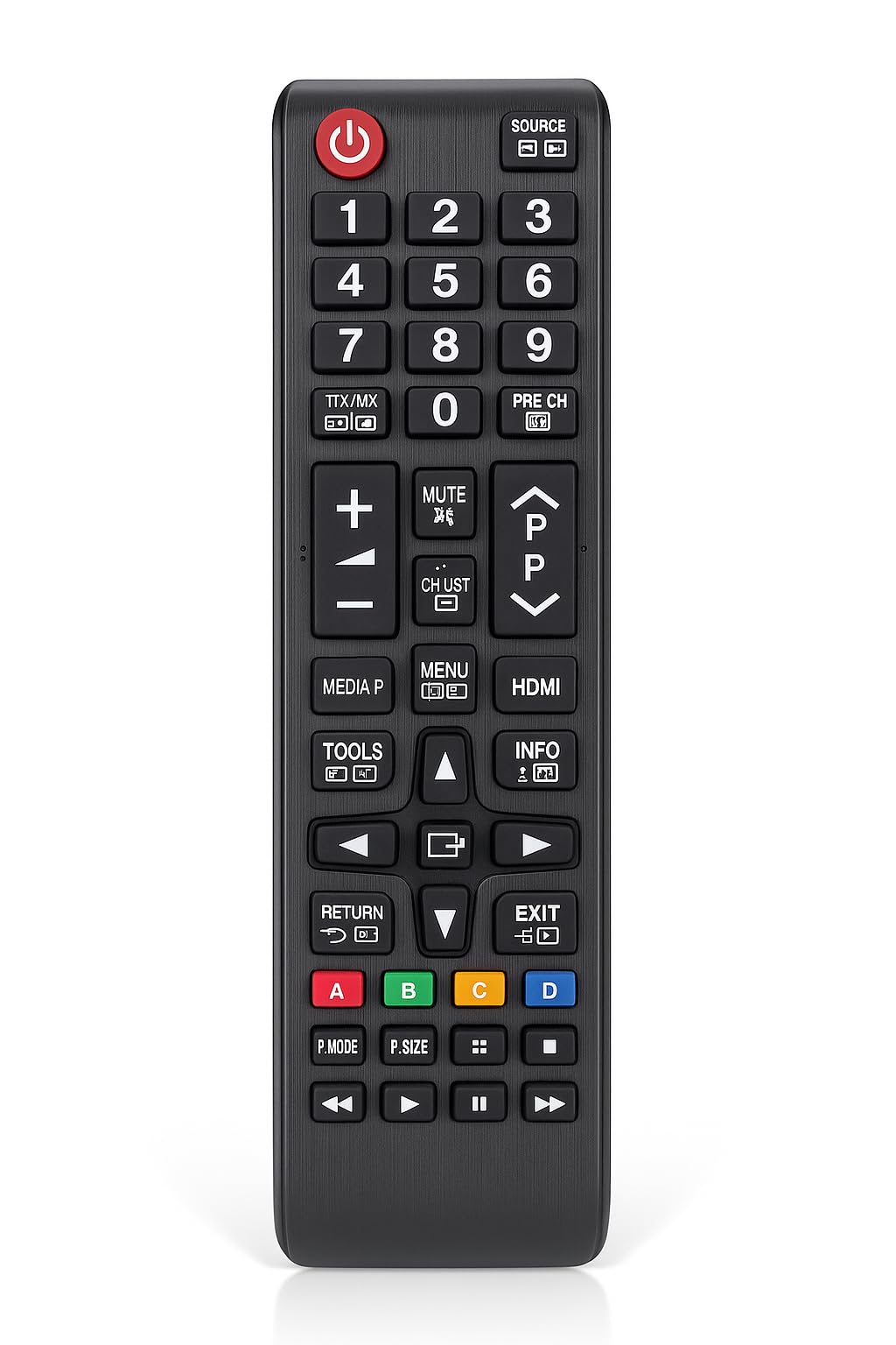 SUPREME E-COMMERCE Replacement Remote Control Compatible for Samsung Smart LED TV(Please Match Old Remote Before Order) Non Voice Command, Black-image-25