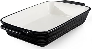 LIFVER Casserole Dish for Oven, 9x13 Ceramic Baking Dish, 115oz Large La...